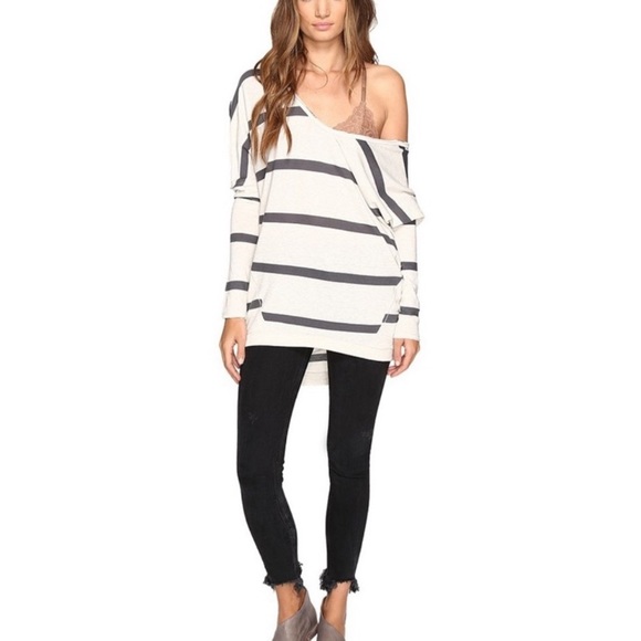 NWT We The Free People Upstate Striped Shirt - Picture 2 of 7